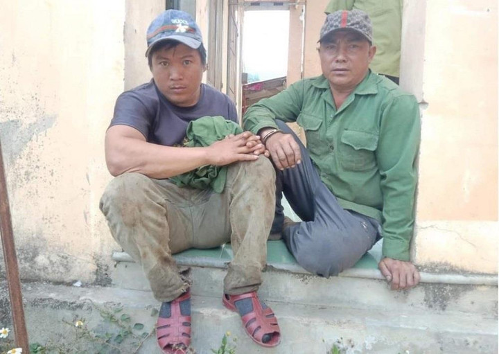  Bắt quả tang nhóm 'lâm tặc' khai thác gỗ trái phép ở Gia Lai - 1