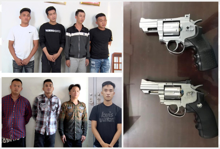 Bắt tạm giam nhóm người dùng súng thanh toán nhau đêm mùng 2 Tết - 1