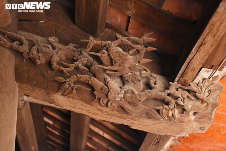 Di tích quốc gia chùa Cả ở Hải Dương sắp sập đổ, phải chằng chống xung quanh - 2