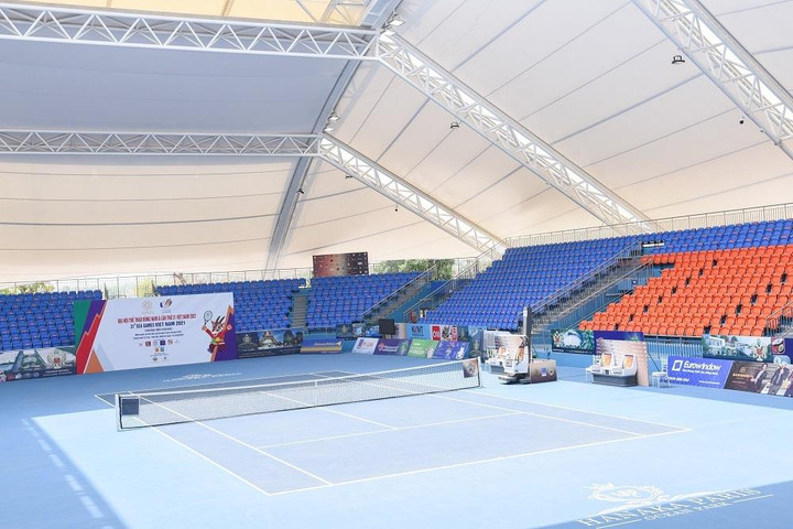 Khám phá cụm sân tennis hiện đại nhất phục vụ SEA Games 31 - 3
