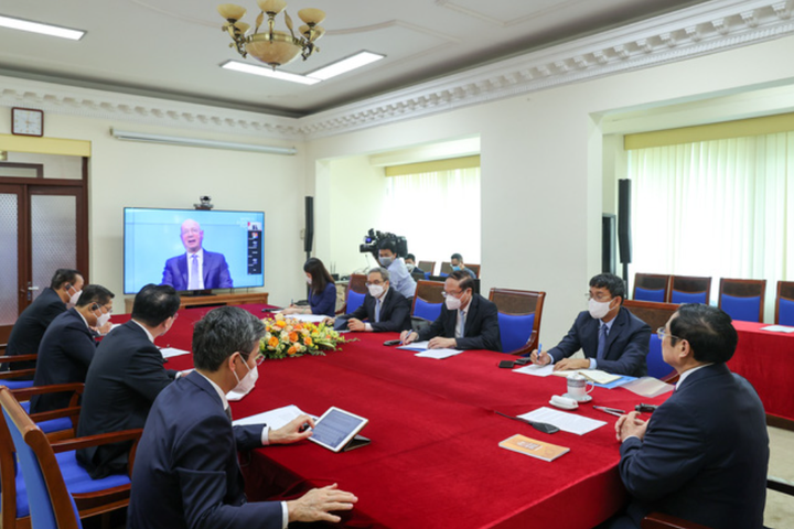 Chủ tịch WEF mời Thủ tướng Phạm Minh Chính phát biểu tại Diễn đàn - 3
