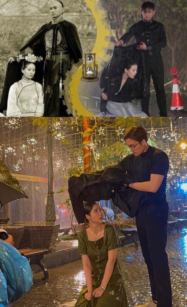 'Thương ngày nắng về' có cảnh che mưa giống hệt phim 'Bộ bộ kinh tâm'