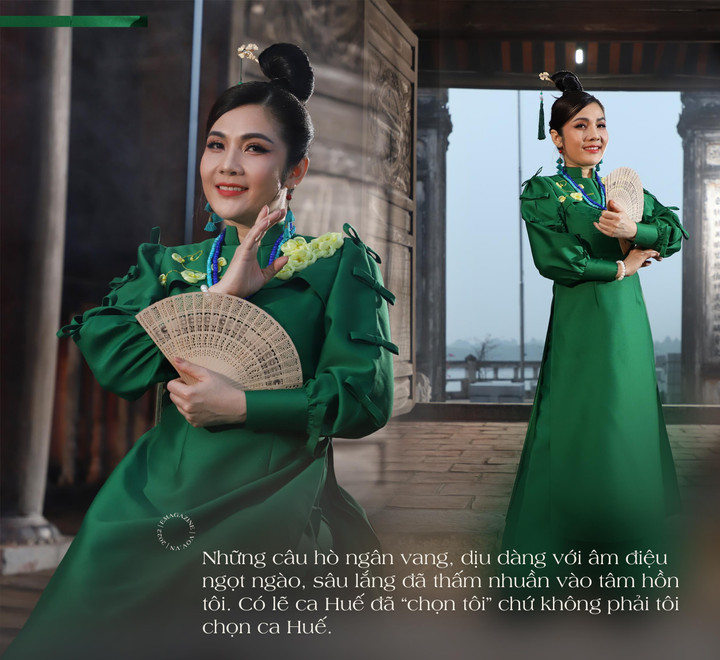 NSƯT Diệu Hương: 'Dù phải ăn mắm ăn muối qua ngày, tôi vẫn theo đuổi ca Huế' - 2