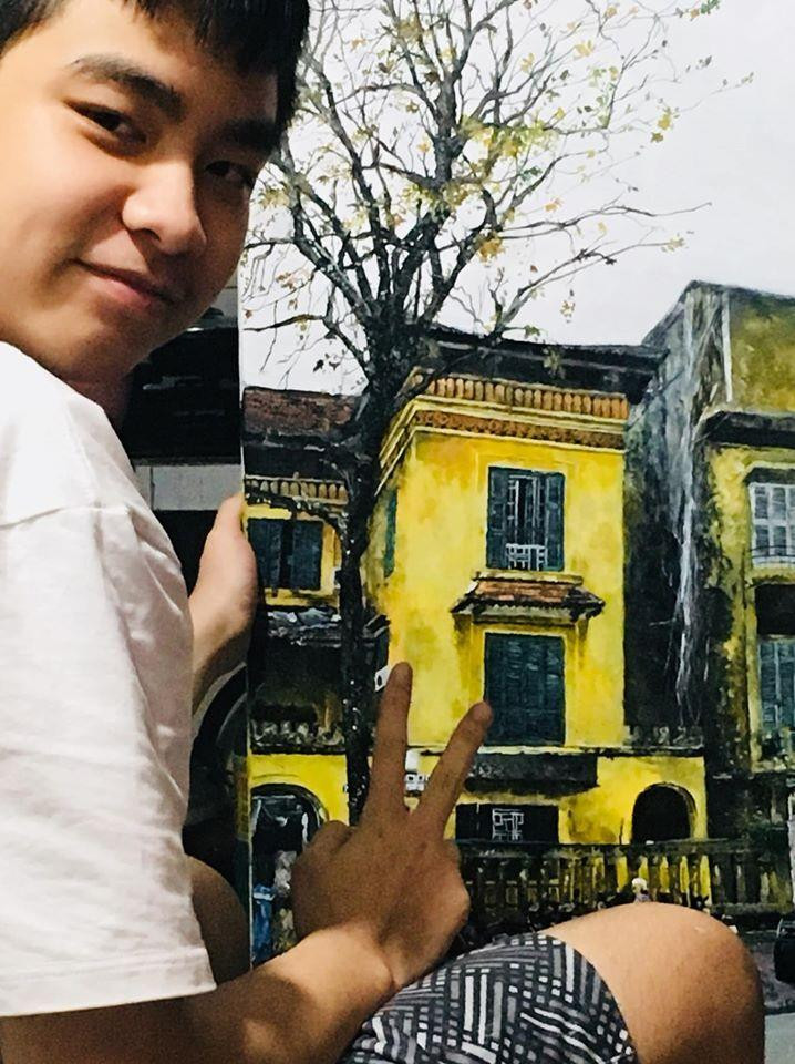 Bộ tranh vẽ Hà Nội gây sốt vì đẹp như ảnh chụp, danh tính họa sĩ còn bất ngờ hơn - 2