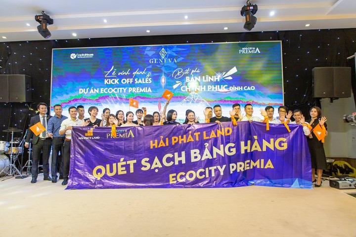 Hải Phát Land lần thứ 2 được vinh danh đại lý bán hàng xuất sắc Ecocity Premia - 2