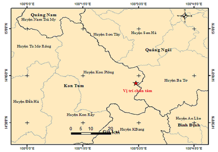 Vì sao Kon Tum lại liên tiếp xảy ra động đất? - 1