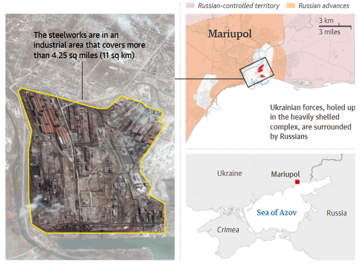 Nga tuyên bố kiểm soát Mariupol, ngoại trừ Azovstal - 2
