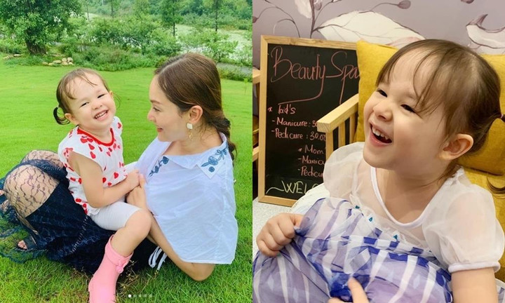 Lấy chồng Tây cao hơn 2m, Lan Phương 'lãi' cô con gái chân dài, xinh như búp bê - 7