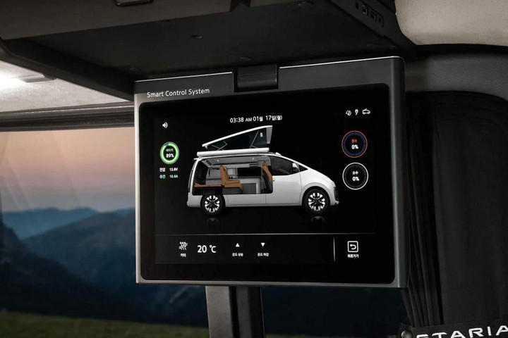 Hyundai, Staria, camping, xe cắm trại ảnh 9 Hyundai Staria phiên bản xe cắm trại - 11