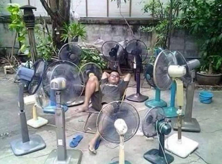 Trưa nóng muốn ngủ mà nhà không có điều hòa, dân tình đua nhau bày kế có 1-0-2 - 5