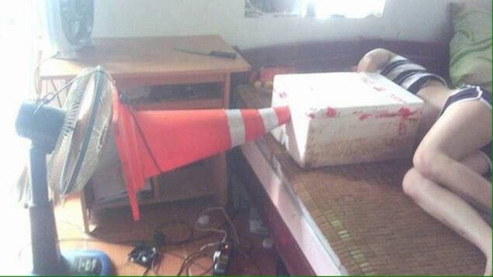 Trưa nóng muốn ngủ mà nhà không có điều hòa, dân tình đua nhau bày kế có 1-0-2 - 4