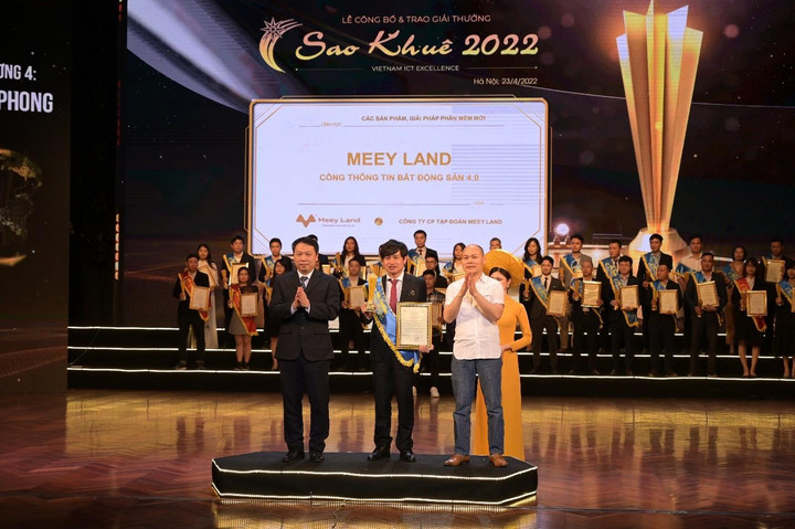 Meey Land được vinh danh tại Lễ công bố và Trao giải thưởng Sao Khuê 2022 - 2