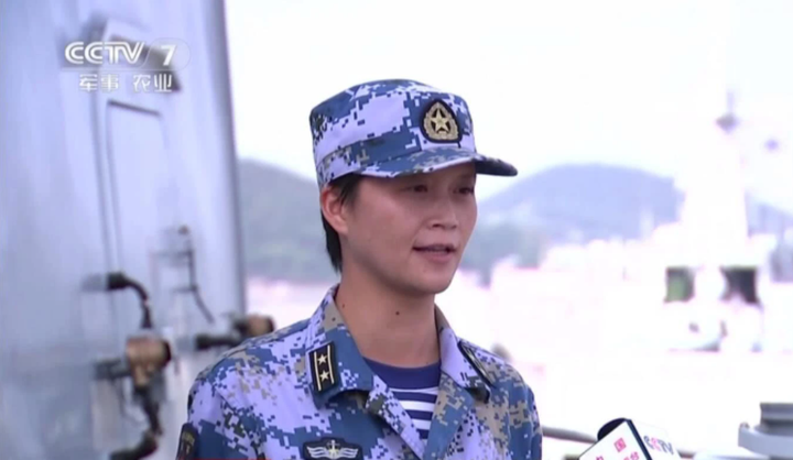 Trung Quốc bổ nhiệm nữ hạm trưởng tàu khu trục tên lửa đầu tiên - 1