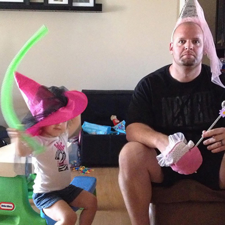 Loạt ảnh thể hiện rõ '3 phần bất lực 7 phần cưng chiều' của bố dành cho con gái - 9