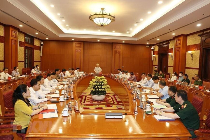 Tổng Bí thư chủ trì họp Thường trực Ban Chỉ đạo TƯ về chống tham nhũng - 1