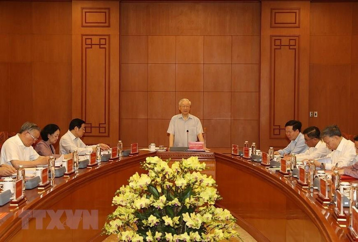 Tổng Bí thư chủ trì họp Thường trực Ban Chỉ đạo TƯ về chống tham nhũng - 2
