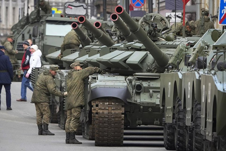 Nga diễn tập chuẩn bị duyệt binh mừng Ngày Chiến thắng 9/5 - 9