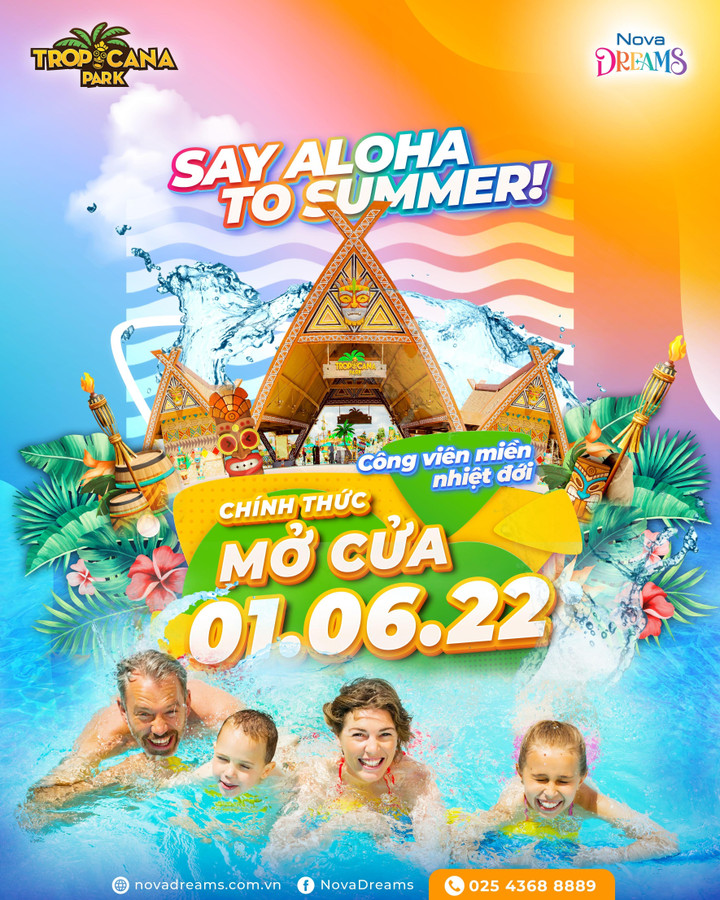 Đón hè năng động, công viên Tropicana Park sắp được vận hành - 3
