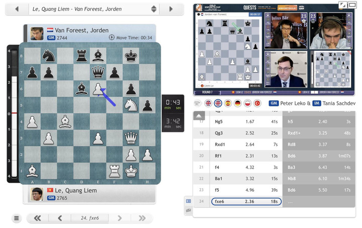 Quang Liêm vượt Vua cờ Magnus Carlsen, giành ngôi á quân Oslo Esports Cup - 1