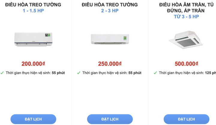 Bảo dưỡng điều hòa: 'Hãng lớn' lên app tranh khách, thợ tự do lo mất việc