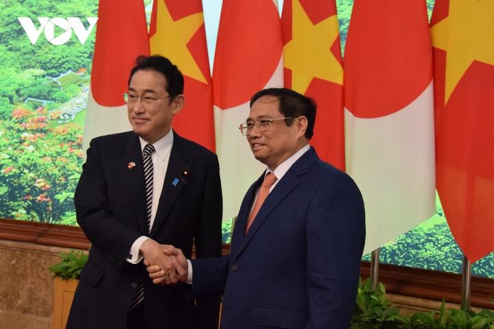 Thủ tướng Phạm Minh Chính chủ trì lễ đón Thủ tướng Nhật Bản Kishida Fumio - 6