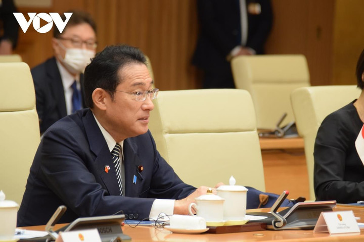 Thủ tướng Phạm Minh Chính chủ trì lễ đón Thủ tướng Nhật Bản Kishida Fumio - 9