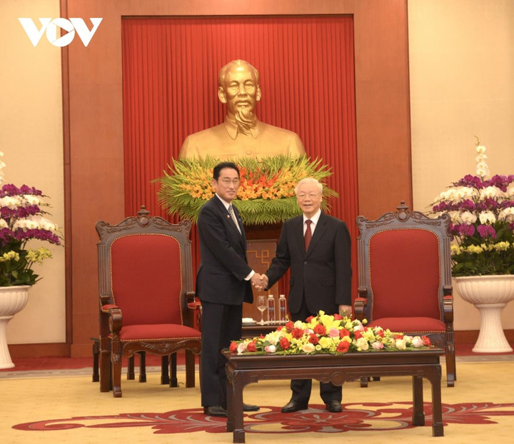 Tổng Bí thư Nguyễn Phú Trọng tiếp Thủ tướng Nhật Bản Kishida Fumio - 1