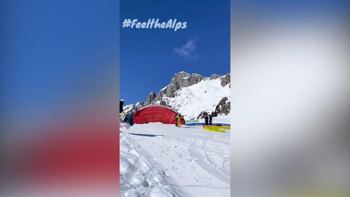 Huy Trần và Ngô Thanh Vân trượt tuyết, ở khách sạn trăm tuổi trước lễ cưới