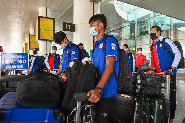 U23 Thái Lan đến Hà Nội, bắt đầu hành trình SEA Games - 9