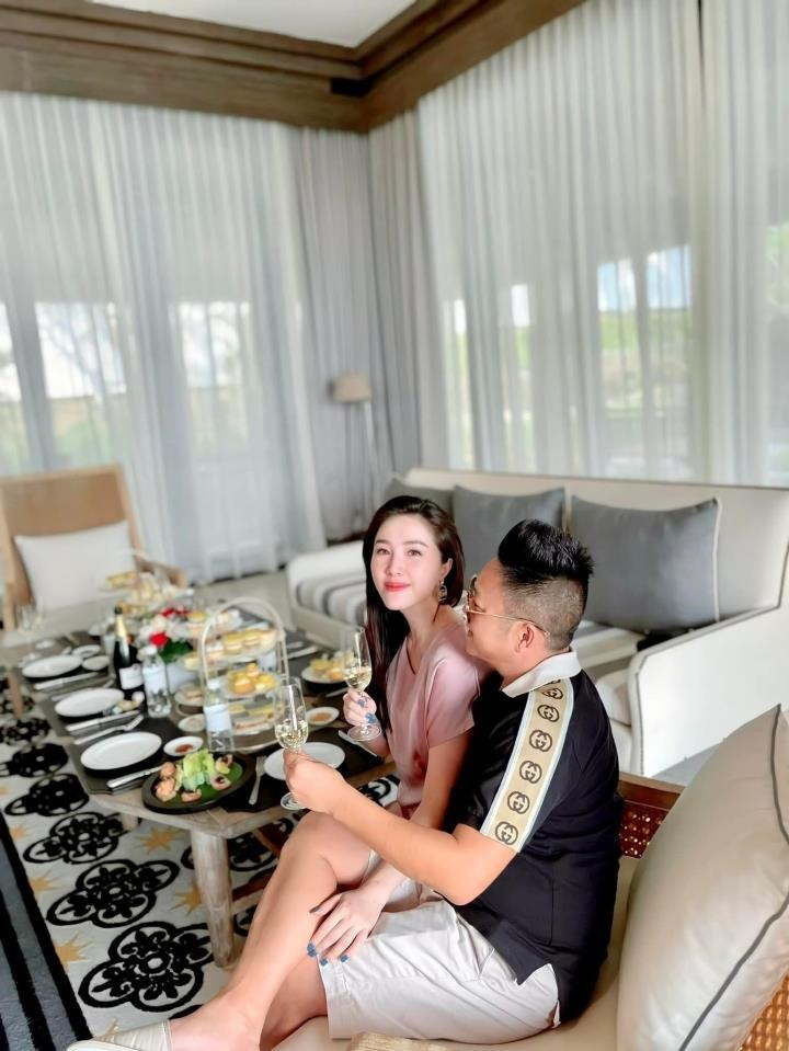 Bị nghi trục trặc hôn nhân với chồng đại gia, Bảo Thy lên tiếng - 1