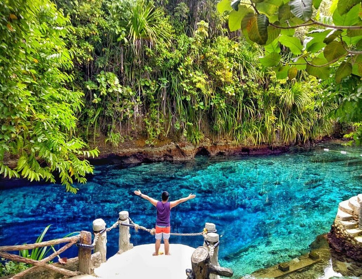 ‘Dòng sông mê hoặc’ bí ẩn nhất Philippines với làn nước xanh thẳm nhìn thấu đáy - 11