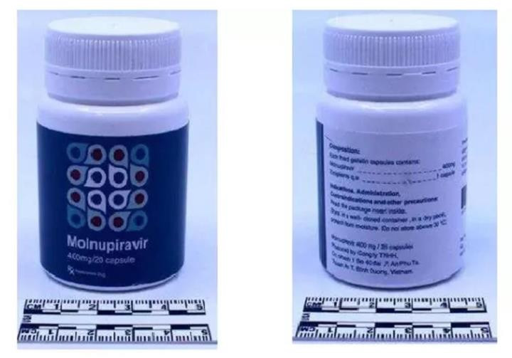 Kiểm tra vụ thuốc Molnupiravir giả ở Thụy Sỹ, ghi 'sản xuất tại Bình Dương' - 1