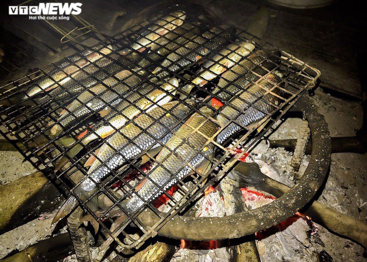 Ảnh: Nửa đêm rọi đèn, ngâm mình dưới suối săn loài cá 'điên' ở Quảng Trị - 7