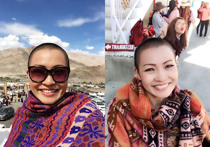 Những mỹ nhân Việt từng gây sốc khi bất ngờ cạo trọc đầu - 8