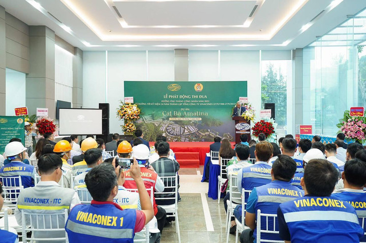 Ký kết giao ước thi đua, hưởng ứng Tháng công nhân tại Cát Bà - Amatina - 1