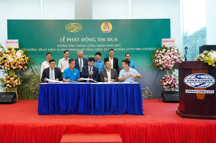 Ký kết giao ước thi đua, hưởng ứng Tháng công nhân tại Cát Bà - Amatina - 5