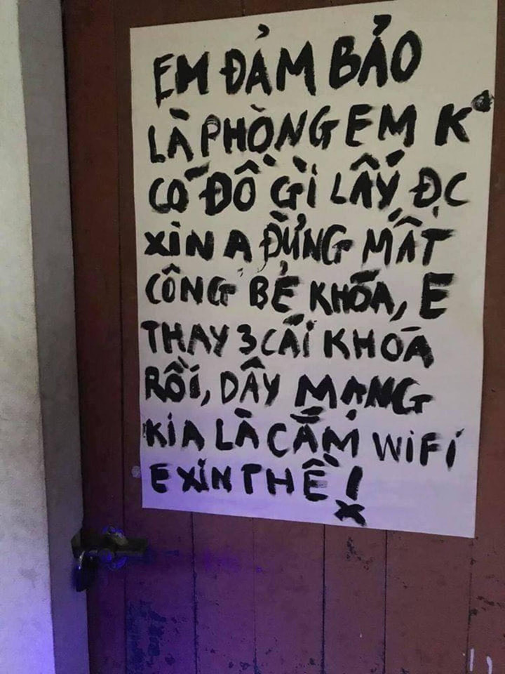 Dở khóc dở cười với loạt biển thông báo không đụng hàng chỉ có ở Việt Nam - 2