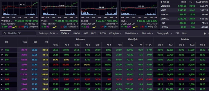 VN-Index đảo chiều ngoạn mục sau phiên lao dốc thảm hại - 1