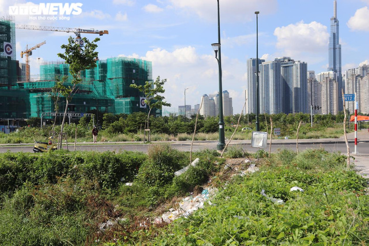 TP.HCM: Khu đô thị mới Thủ Thiêm 'ngập' trong rác - 6