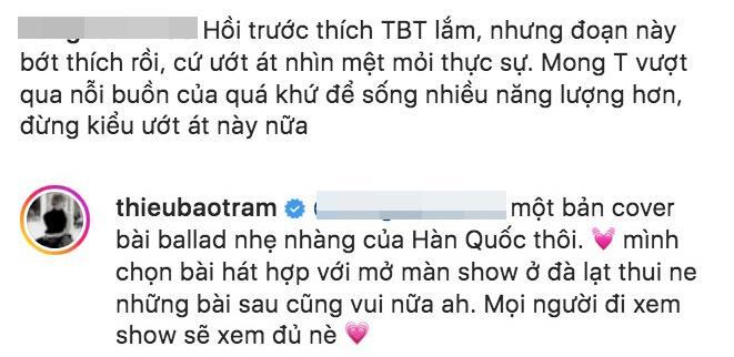 Bị chê ướt át, thiếu năng lượng, Thiều Bảo Trâm nói gì? - 1