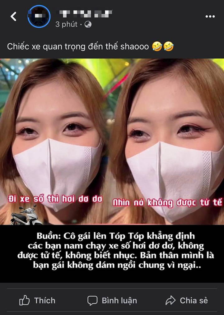 Chủ Fanpage xin lỗi cô gái Huế bị ghép lời nói ở clip 'đi xe số bị hơi dơ dơ' - 2
