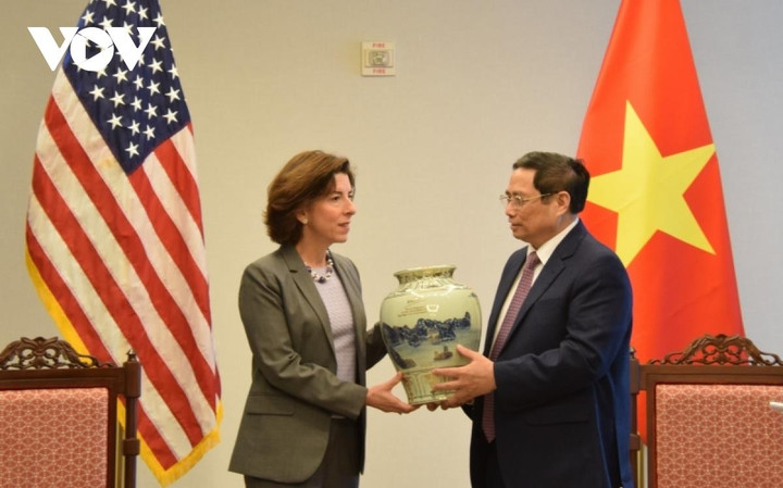 Thủ tướng Phạm Minh Chính tiếp Bộ trưởng Thương mại Mỹ - 3