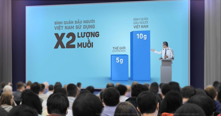 Chin-su hưởng ứng lời kêu gọi của Bộ Y tế giảm mặn, bảo vệ trái tim người Việt - 2