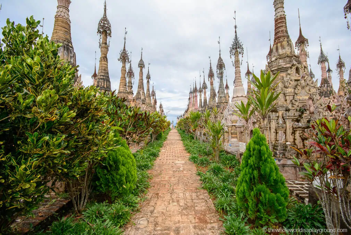 ‘Mê cung’ 2500 tòa tháp ở ngôi chùa cổ hơn 2000 năm tuổi độc đáo của Myanmar - 6
