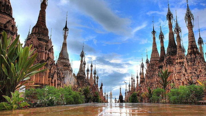 ‘Mê cung’ 2500 tòa tháp ở ngôi chùa cổ hơn 2000 năm tuổi độc đáo của Myanmar - 9