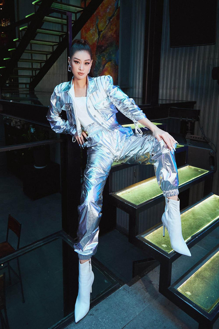 Hoa hậu Khánh Vân cá tính khi ngồi ghế giám khảo chọn người mẫu - 3