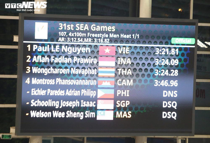 Huyền thoại Schooling phạm quy, bơi Singapore mất HCV vào tay đội Việt Nam - 1