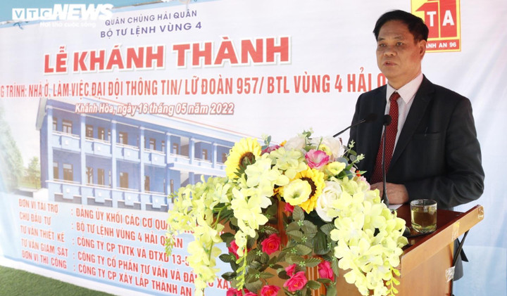 Khánh thành nhà ở và làm việc Đại đội thông tin - Lữ đoàn 957, Vùng 4 Hải quân - 2