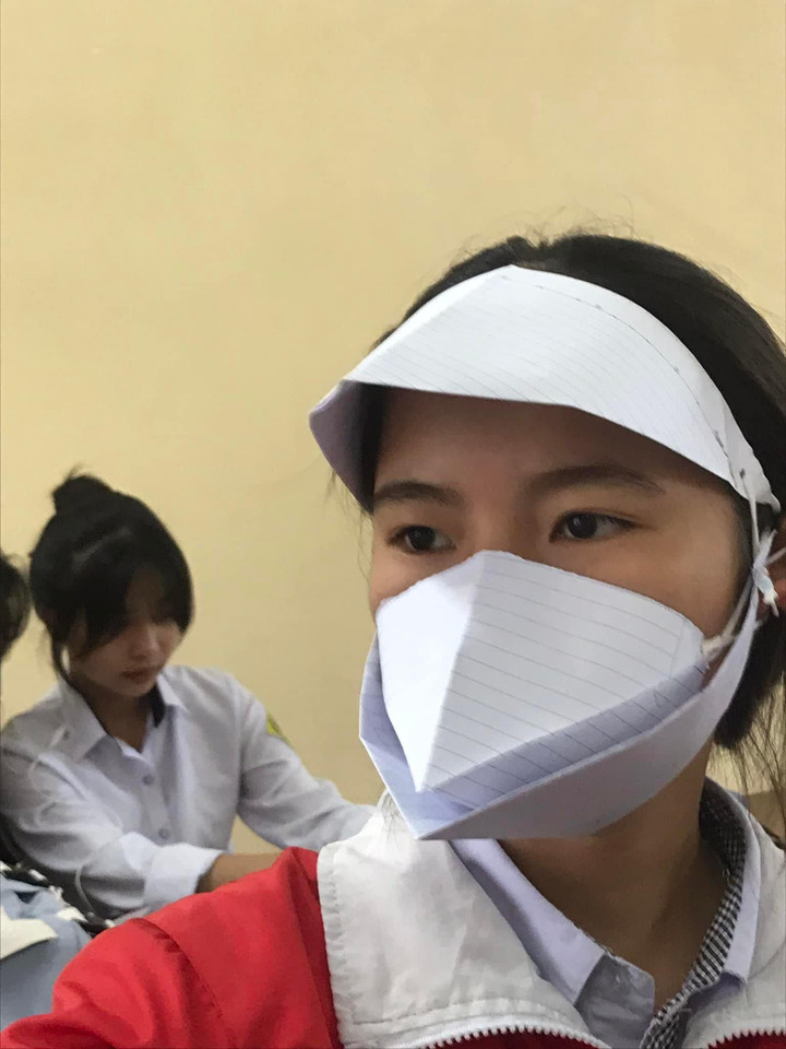 Học sinh rần rần đu trend hóa 'chú chim chăm chỉ' với 'khẩu trang' siêu hài - 8