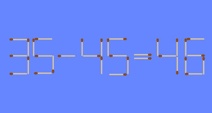 Biến phép tính sai thành đúng, bạn có thể? - 1